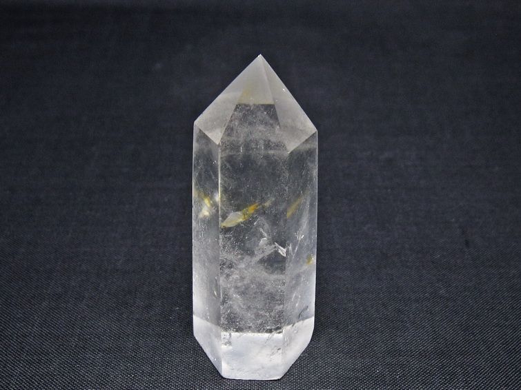 水晶 六角柱 ポイント 置物 一点物 142-11062