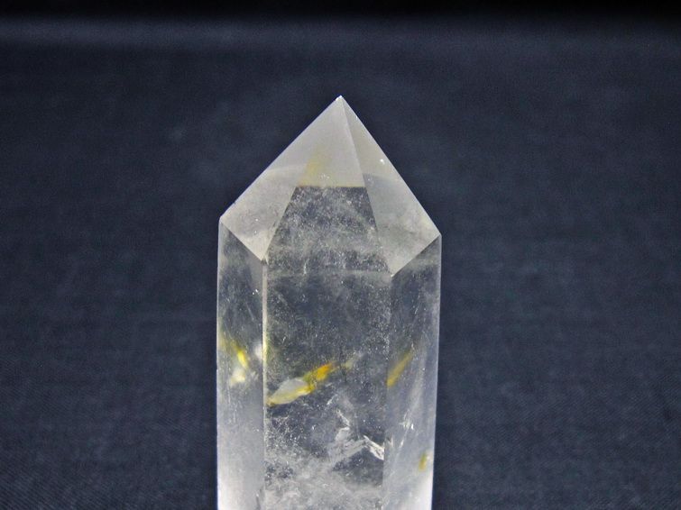 水晶 六角柱 ポイント 置物 一点物 142-11062