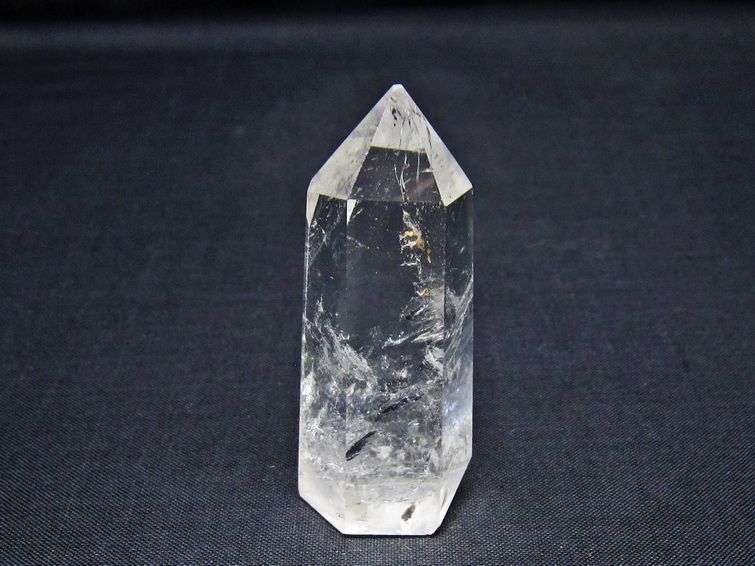 水晶 六角柱 ポイント 置物 一点物 142-11065