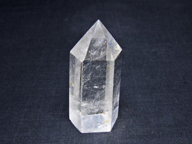 水晶 六角柱 ポイント 置物 一点物 142-11067