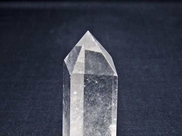 水晶 六角柱 ポイント 置物 一点物 142-11068