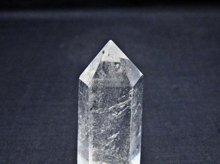 水晶 六角柱 ポイント 置物 一点物 142-11069