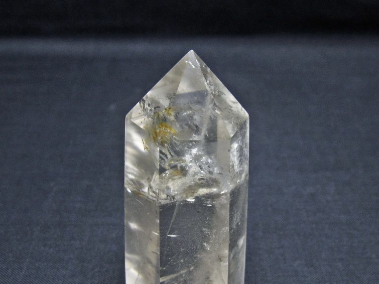 水晶 六角柱 ポイント 置物 一点物 142-11070