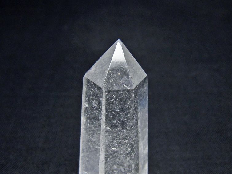 水晶 六角柱 ポイント 置物 一点物 142-11077