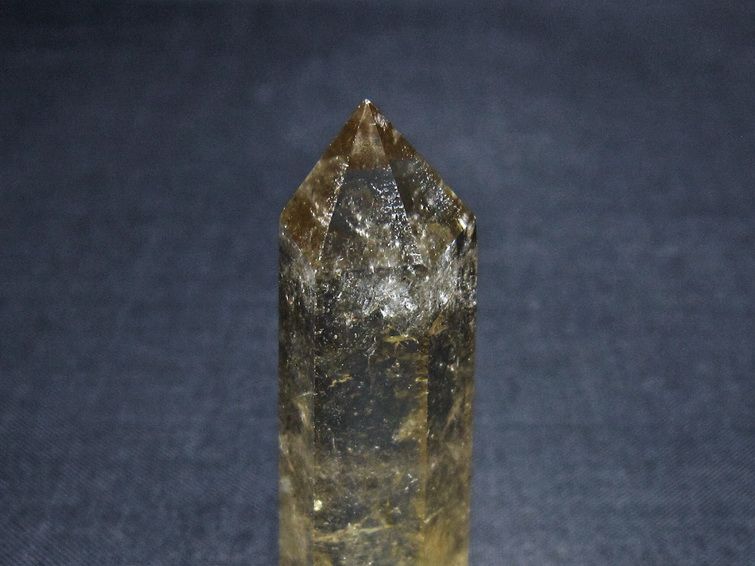 水晶 六角柱 ポイント 置物 一点物 142-11078