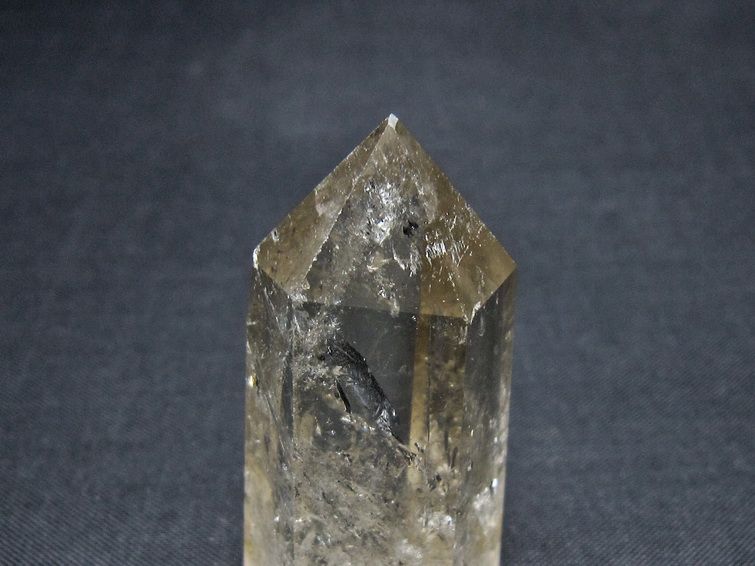 水晶 六角柱 ポイント 置物 一点物 142-11080