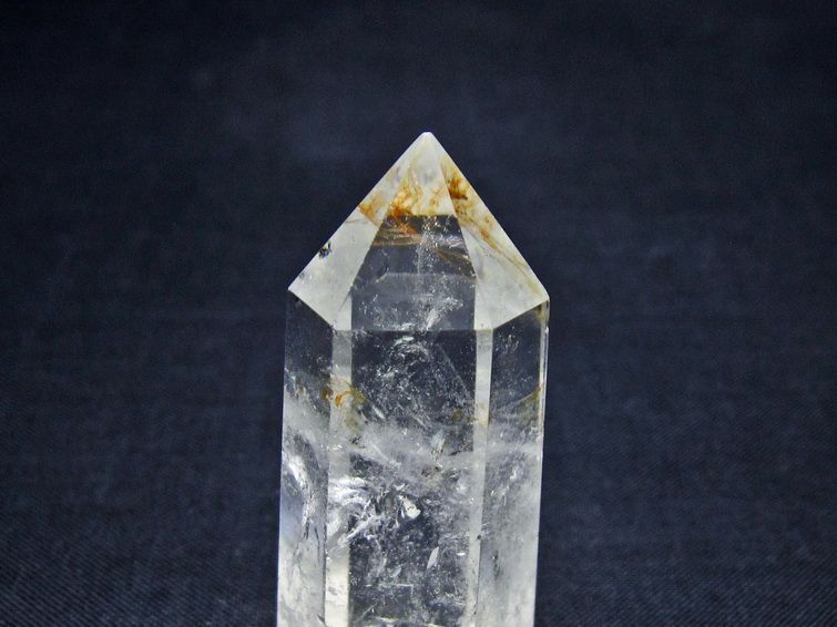 水晶 六角柱 ポイント 置物 一点物 142-11081