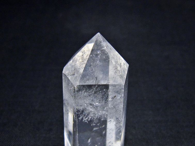 水晶 六角柱 ポイント 置物 一点物 142-11082