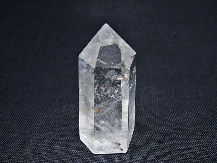 水晶 六角柱 ポイント 置物 一点物 142-11083