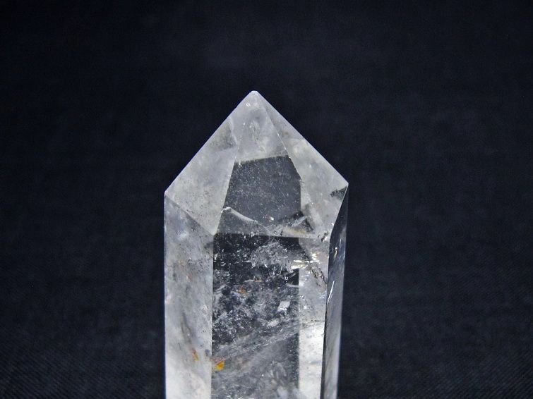 水晶 六角柱 ポイント 置物 一点物 142-11083