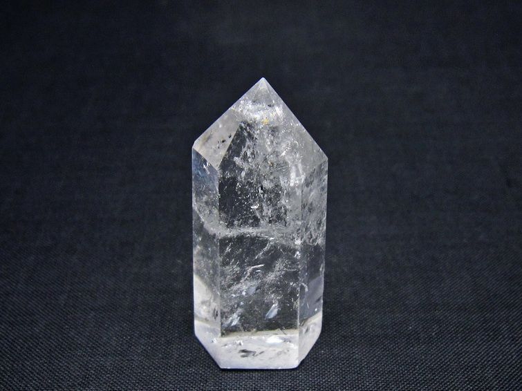 水晶 六角柱 ポイント 置物 一点物 142-11084