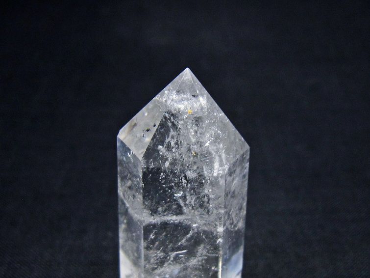 水晶 六角柱 ポイント 置物 一点物 142-11084