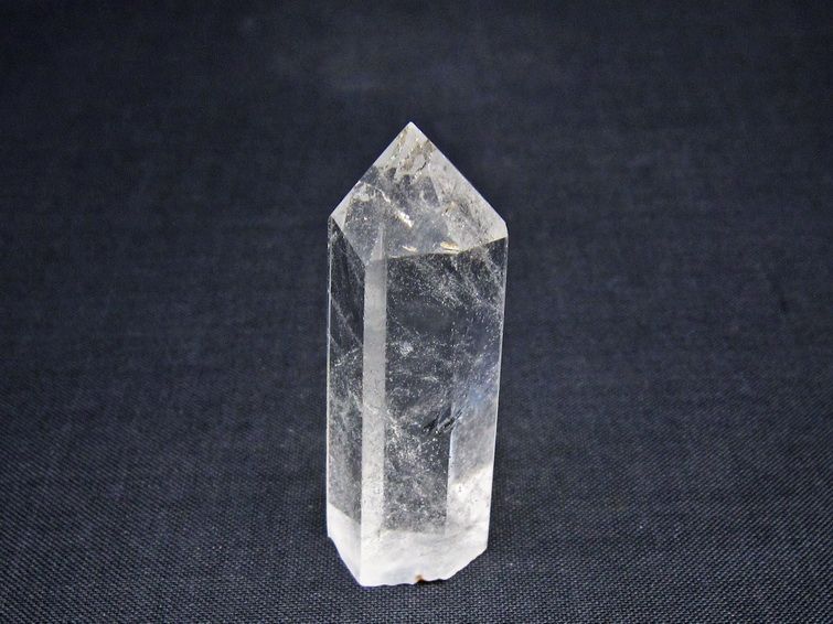 水晶 六角柱 ポイント 置物 一点物 142-11086