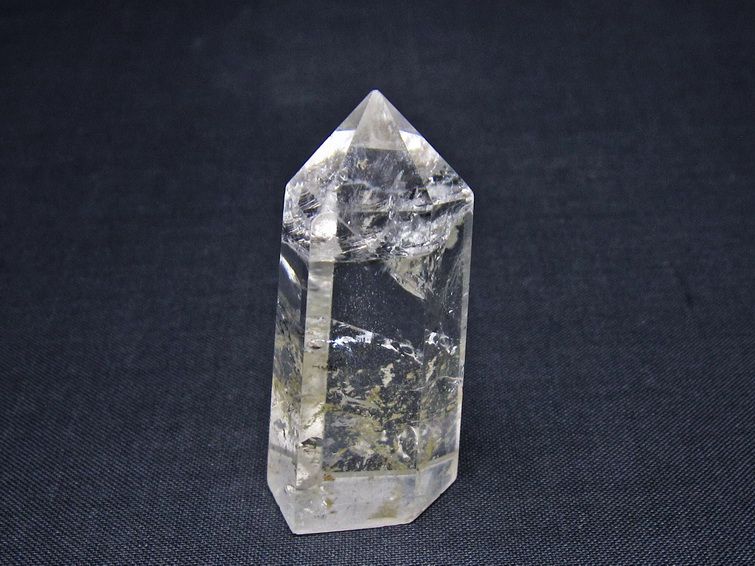 水晶 六角柱 ポイント 置物 一点物 142-11087