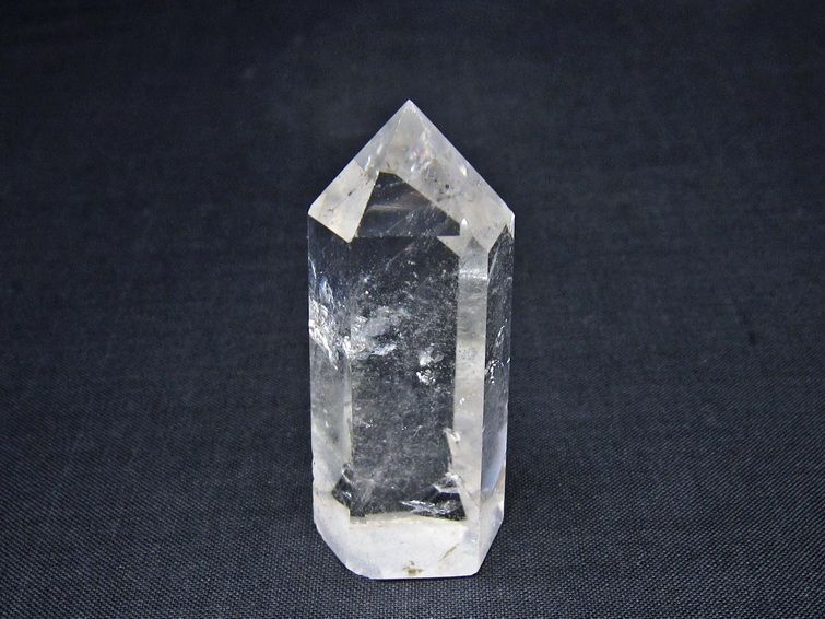 水晶 六角柱 ポイント 置物 一点物 142-11088