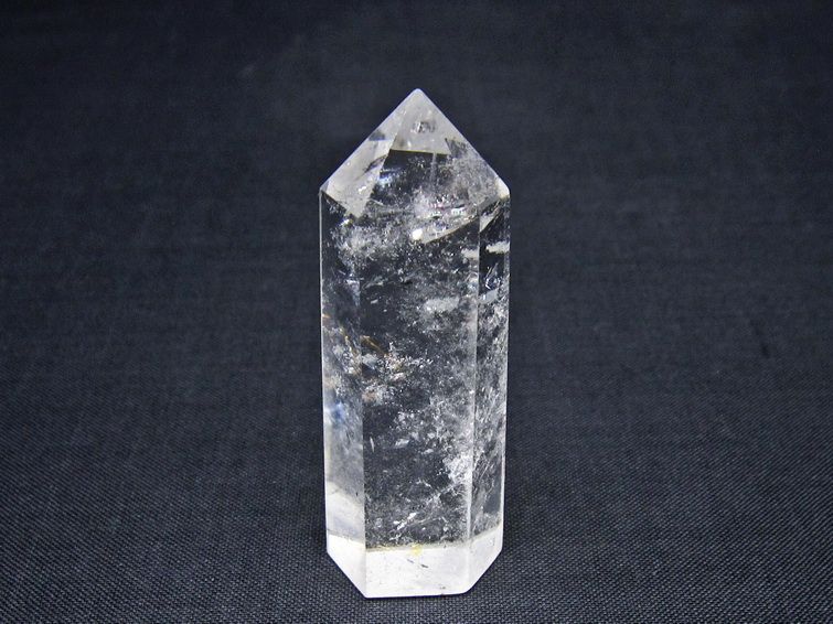 水晶 六角柱 ポイント 置物 一点物 142-11090