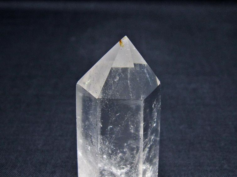水晶 六角柱 ポイント 置物 一点物 142-11091