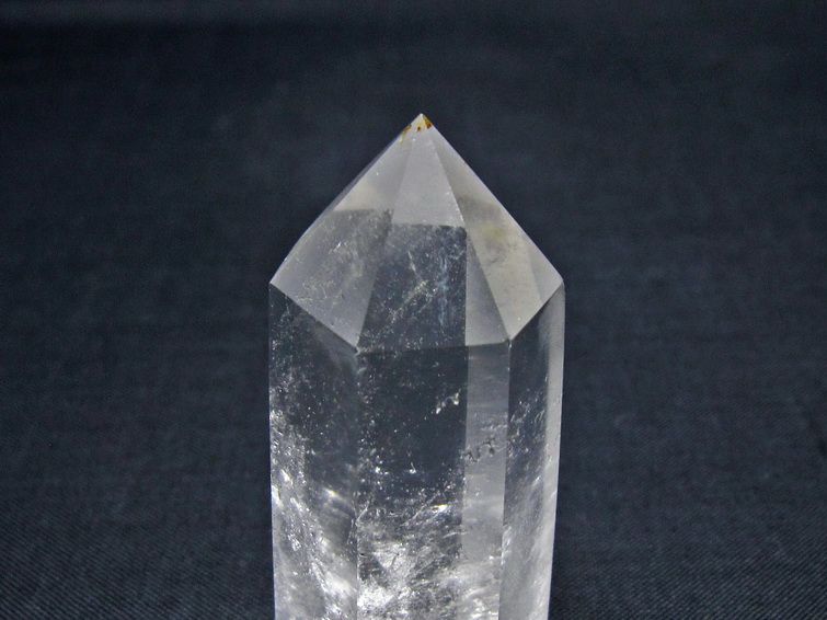 水晶 六角柱 ポイント 置物 一点物 142-11091