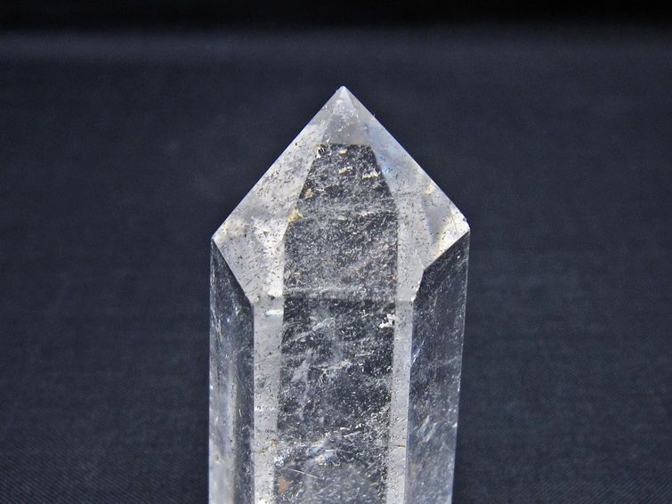 水晶 六角柱 ポイント 置物 一点物 142-11093