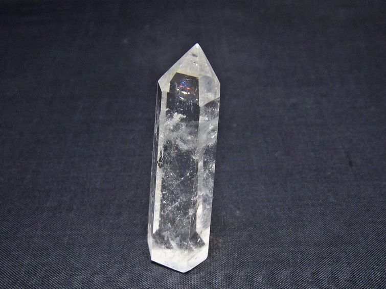 水晶 六角柱 ポイント 置物 一点物 142-11094