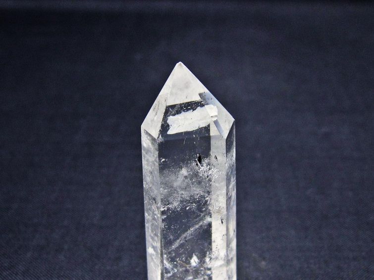 水晶 六角柱 ポイント 置物 一点物 142-11094