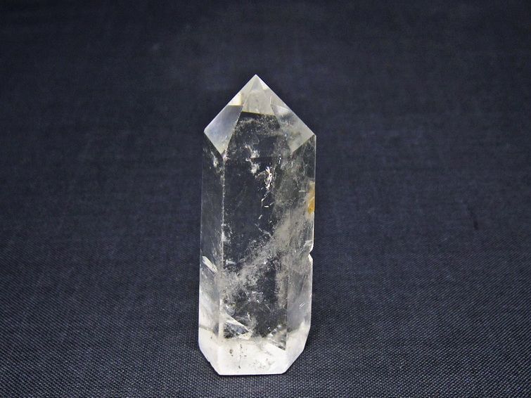 水晶 六角柱 ポイント 置物 一点物 142-11095