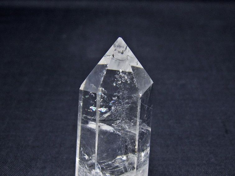 水晶 六角柱 ポイント 置物 一点物 142-11096