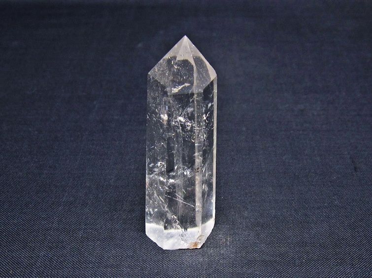 水晶 六角柱 ポイント 置物 一点物 142-11097