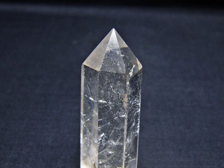 水晶 六角柱 ポイント 置物 一点物 142-11097