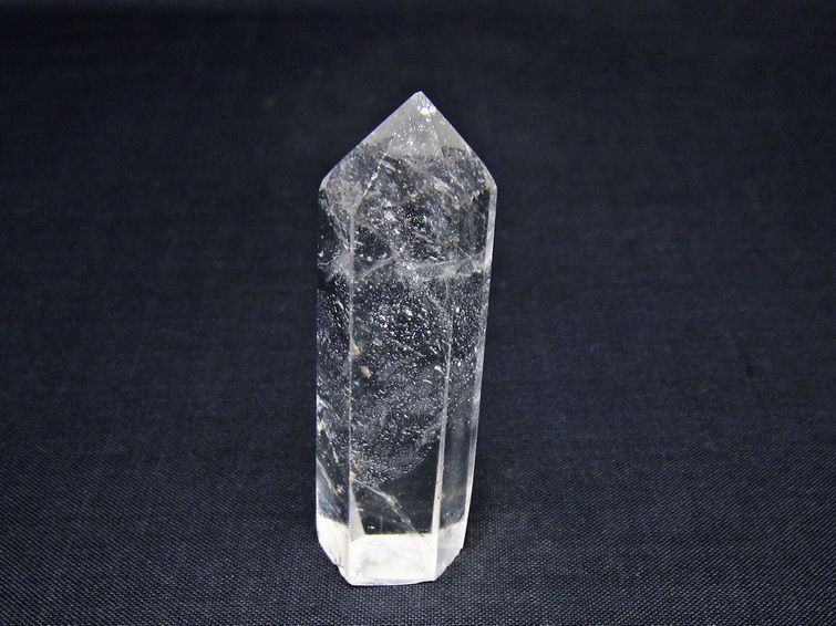 水晶 六角柱 ポイント 置物 一点物 142-11098
