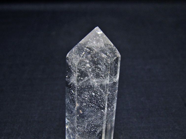 水晶 六角柱 ポイント 置物 一点物 142-11098