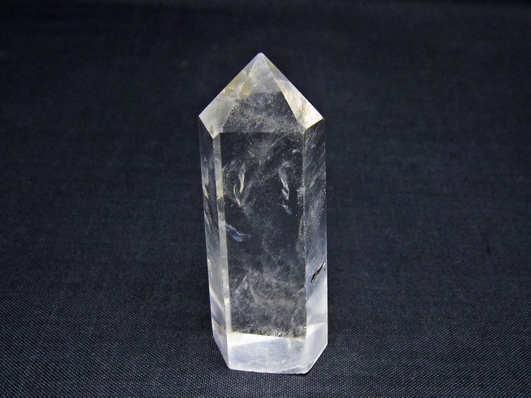 水晶 六角柱 ポイント 置物 一点物 142-11099