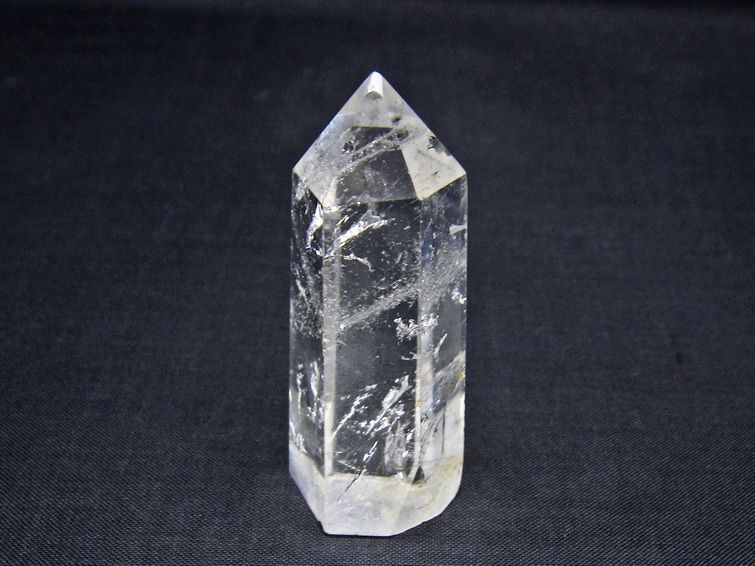 水晶 六角柱 ポイント 置物 一点物 142-11101