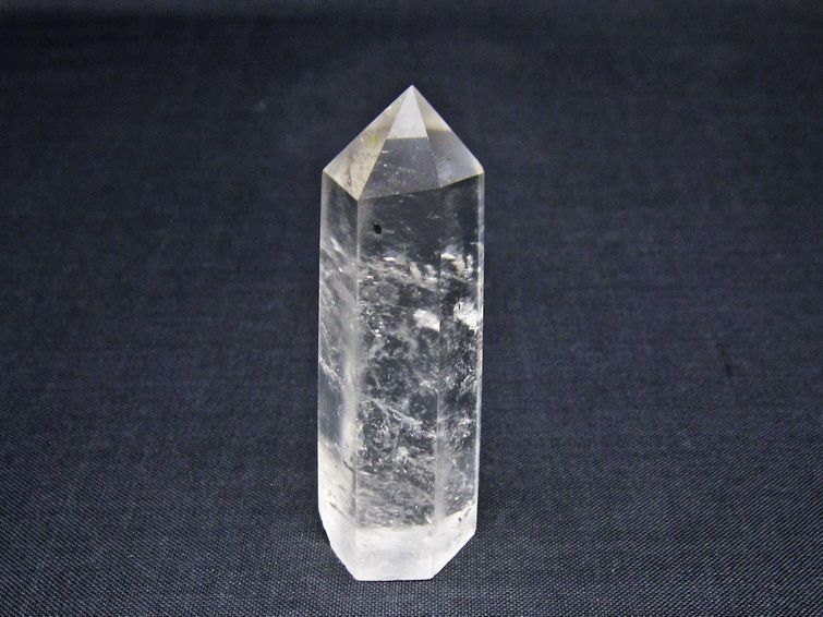 水晶 六角柱 ポイント 置物 一点物 142-11106