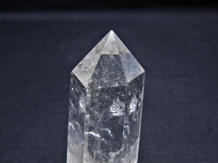 水晶 六角柱 ポイント 置物 一点物 142-11107