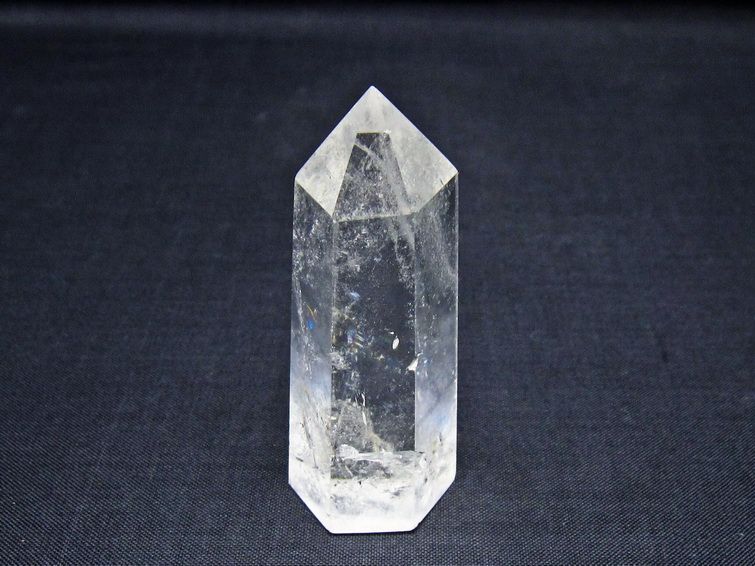 水晶 六角柱 ポイント 置物 一点物 142-11109
