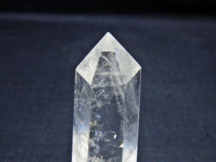 水晶 六角柱 ポイント 置物 一点物 142-11109