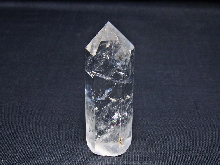 水晶 六角柱 ポイント 置物 一点物 142-11110