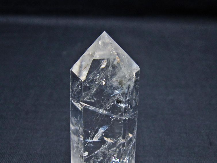 水晶 六角柱 ポイント 置物 一点物 142-11110