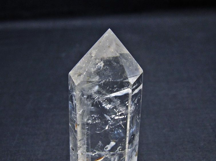 水晶 六角柱 ポイント 置物 一点物 142-11110