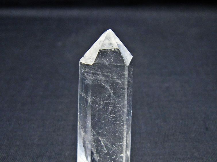 水晶 六角柱 ポイント 置物 一点物 142-11112