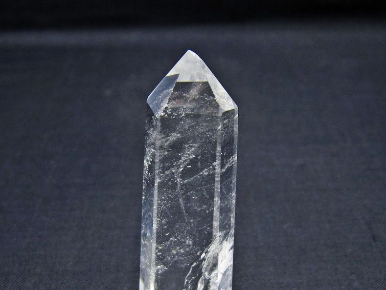 水晶 六角柱 ポイント 置物 一点物 142-11112