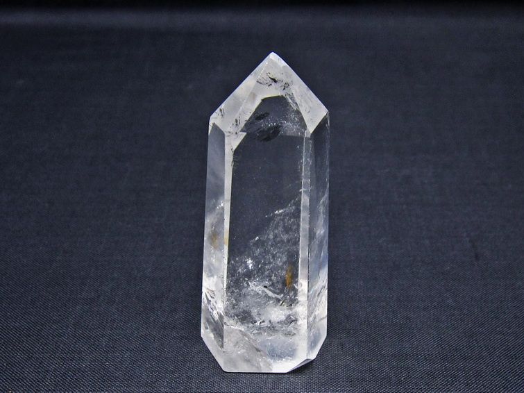 水晶 六角柱 ポイント 置物 一点物 142-11114