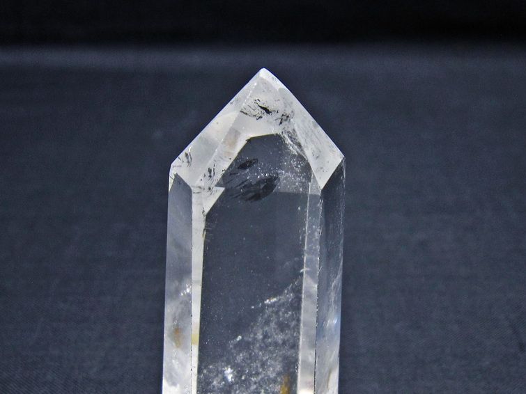 水晶 六角柱 ポイント 置物 一点物 142-11114