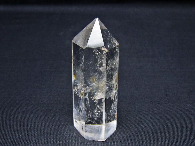 水晶 六角柱 ポイント 置物 一点物 142-11115