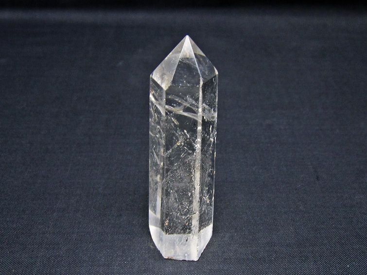 水晶 六角柱 ポイント 置物 一点物 142-11121