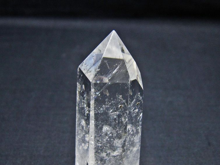水晶 六角柱 ポイント 置物 一点物 142-11122