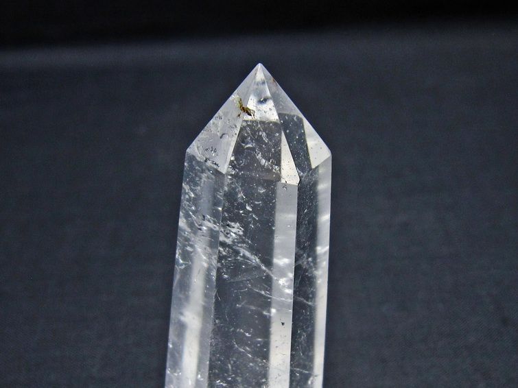 水晶 六角柱 ポイント 置物 一点物 142-11123