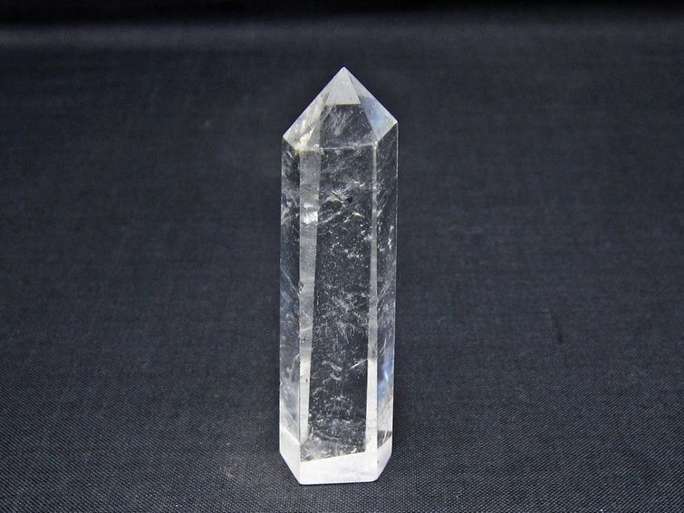 水晶 六角柱 ポイント 置物 一点物 142-11124