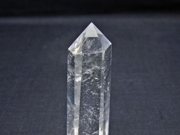 水晶 六角柱 ポイント 置物 一点物 142-11124